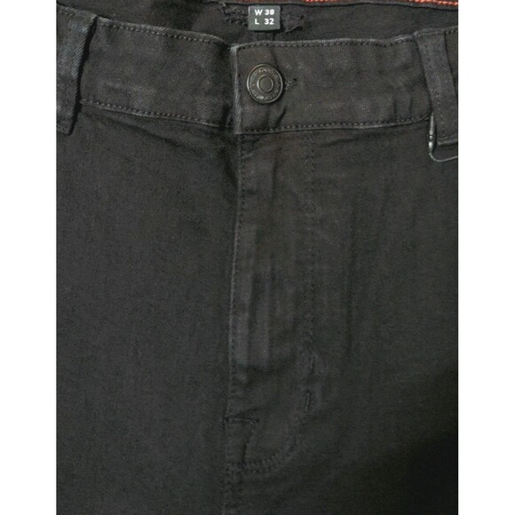 New Men's Quiksilver Stretch Tech Woven Slim Fit Pants Jeans Black Onyx 38X32 - Picture 6 of 13